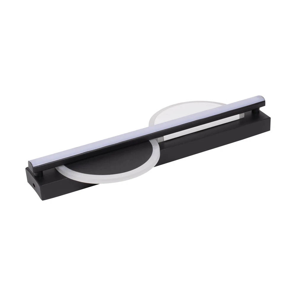 Corpuri de iluminat interior - Aplica LED Erste Zuleya 24W, IP20, negru, iluminat interior modern si decorativ