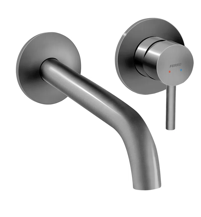 Baterii - Baterie ingropata lavoar Circulus Gun Metal monocomanda