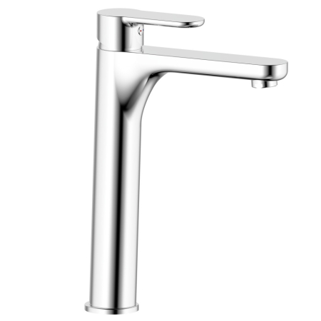 Baterii - Baterie lavoar inalta Ermetiq Style, montaj pe blat, monocomanda, crom
