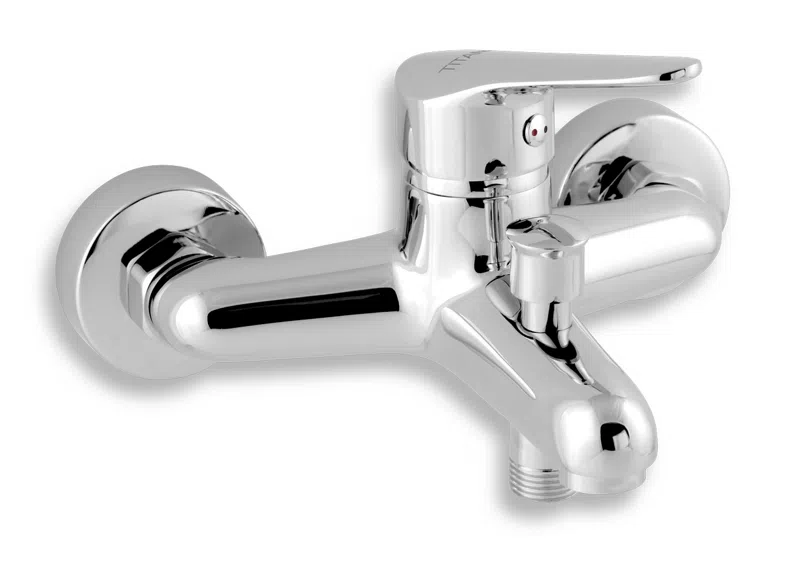 Baterii - Baterie perete cada dus Iris New crom fara accesorii monocomanda