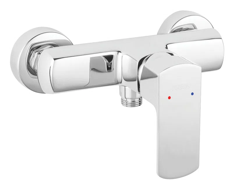 Baterii - Baterie perete dus Alba VerdeLine crom fara accesorii monocomanda