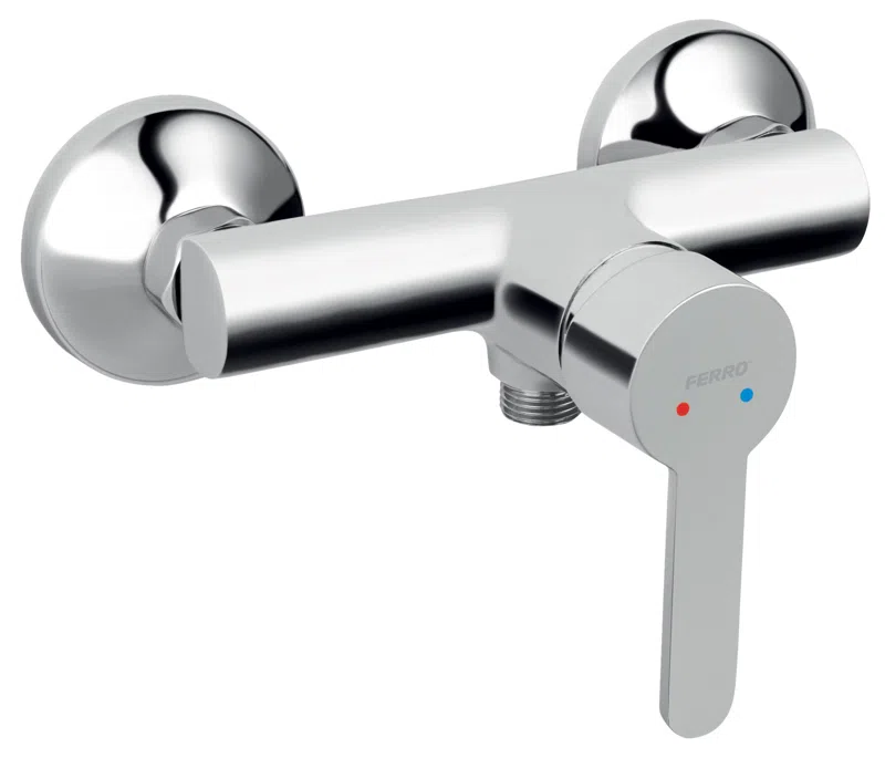 Baterii - Baterie perete dus Savio crom fara accesorii monocomanda Ferro