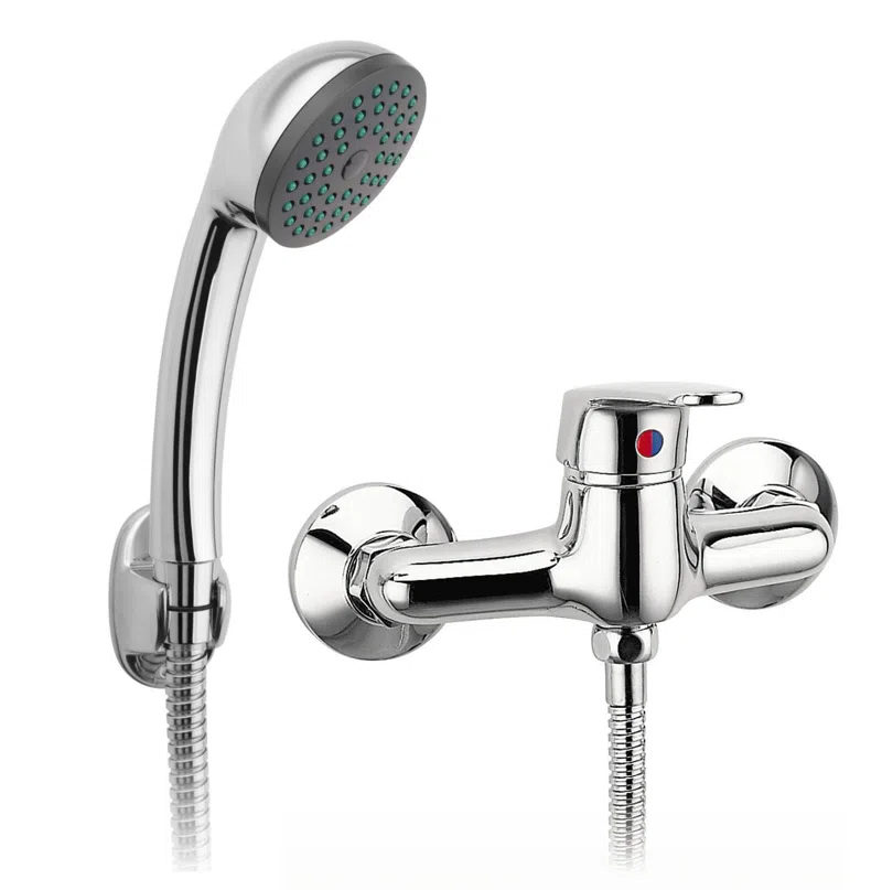 Baterii - Baterie perete dus Smile crom cu accesorii monocomanda