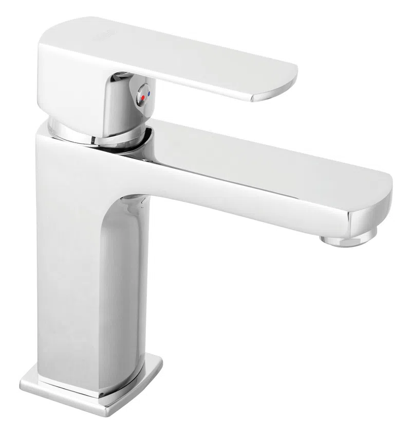 Baterii - Baterie stativa lavoar Alba VerdeLine crom monocomanda