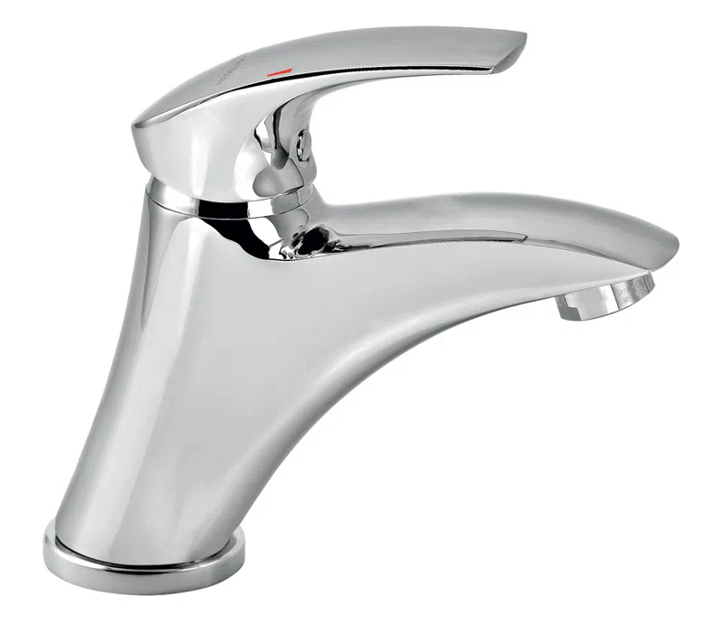 Baterii - Baterie stativa lavoar Metalia 57 crom fara ventil monocomanda
