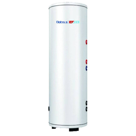 Preparatoare pentru apa calda menajera - Boiler cu serpentina marita AXEN-ACM 250 litri + Buffer 95 litri, pentru pompa de caldura