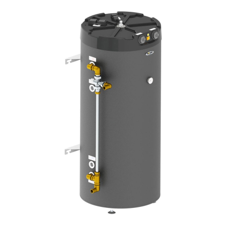Preparatoare pentru apa calda menajera - Boiler preparare apă caldă menajeră Motan BP120L-V1, 120 Litri, cu serpentină din inox, pentru centrală termică și rezistență electrică