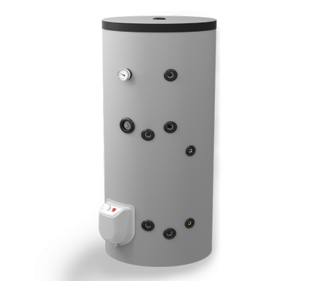Preparatoare pentru apa calda menajera - Boiler termoelectric Eldom FV20060S, 200 Litri, 3000 W, cu o serpentină, montaj pe sol, 0.8 MPa