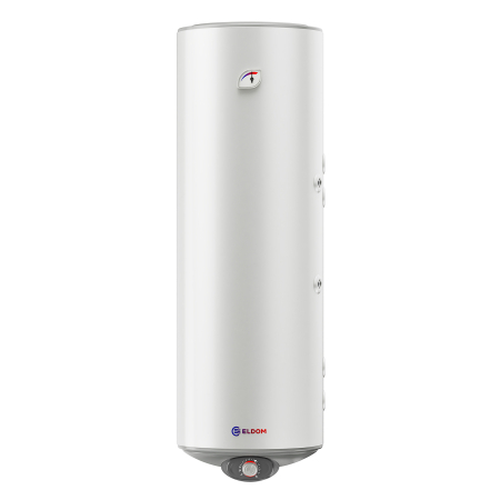 Preparatoare pentru apa calda menajera - Boiler termoelectric Eldom GREEN LINE WVF15046FS21R, 150 Litri, 3 kW, 2 serpentine în paralel, montaj vertical, serpentine dreapta