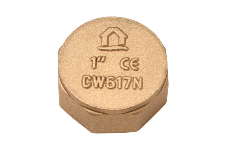 Tevi si fitinguri - Capac din alama CW617N Ermetiq ER-DF11 1" FI