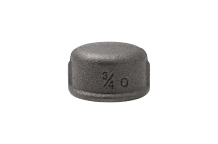 Tevi si fitinguri - Capac rotund Everpro 301 NG 3/4", fontă maleabilă, filet interior, EN 10242