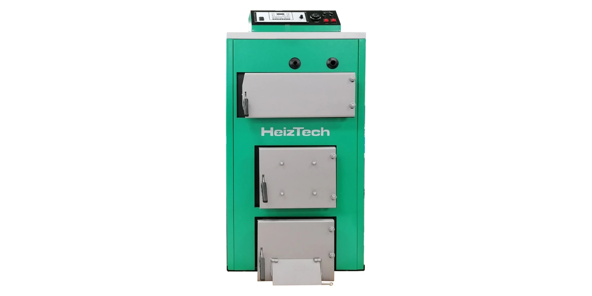Centrale mixte lemn-pelet - Cazan Combi Duo Pelet HEIZTECH, 50 kW, tabla otel, functionare pe lemn si peleti, automatizare completa, tiraj fortat
