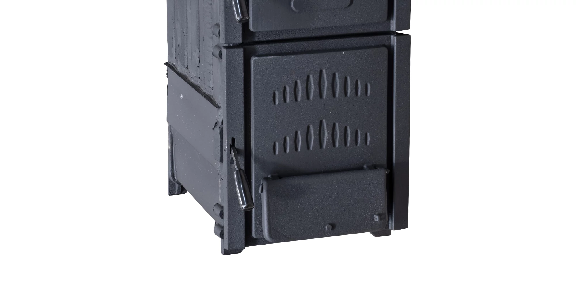 Cazan fonta pe combustibil solid HUNOR LX5, 28 kW, 5 elementi, lemn/carbune, gratar racit cu apa [3]