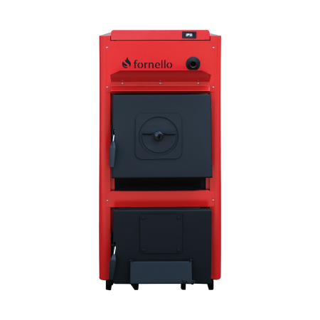 Centrala pe combustibil solid Fornello T-PRO 30 kW, pe lemn si carbune, din otel [1]