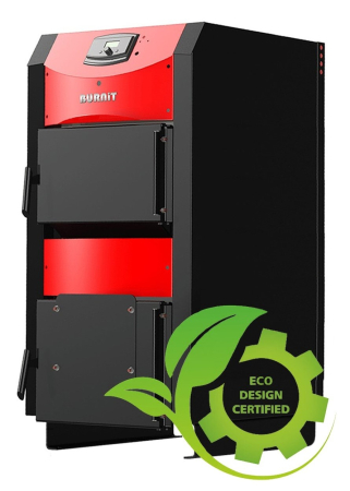 Cazane pe combustibil solid - Centrala pe combustibil solid Sunsystem Burnit NWB PRIME 40 kW cu ventilator si controller electronic