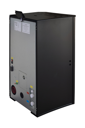 Centrala pe peleti Fornello EVA B Black 30 kW, Wi-Fi, pompa, vas expansiune, buncar 40 kg, tiraj fortat, pentru 200 mp [4]