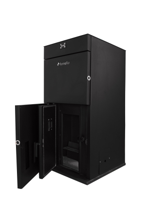 Centrala pe peleti Fornello Pellet King 25 kW, complet echipata, tiraj fortat, telecomanda [3]