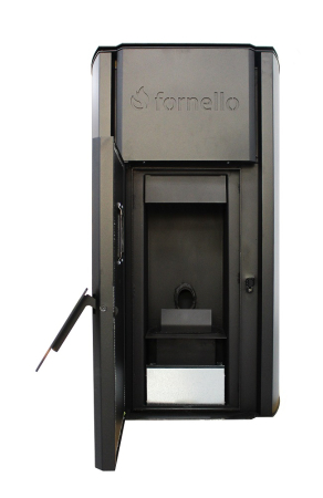 Centrala pe peleti Fornello Royal B BLACK 30 kW, complet echipata, buncar 30 kg, pentru suprafete de pana la 200 mp [3]