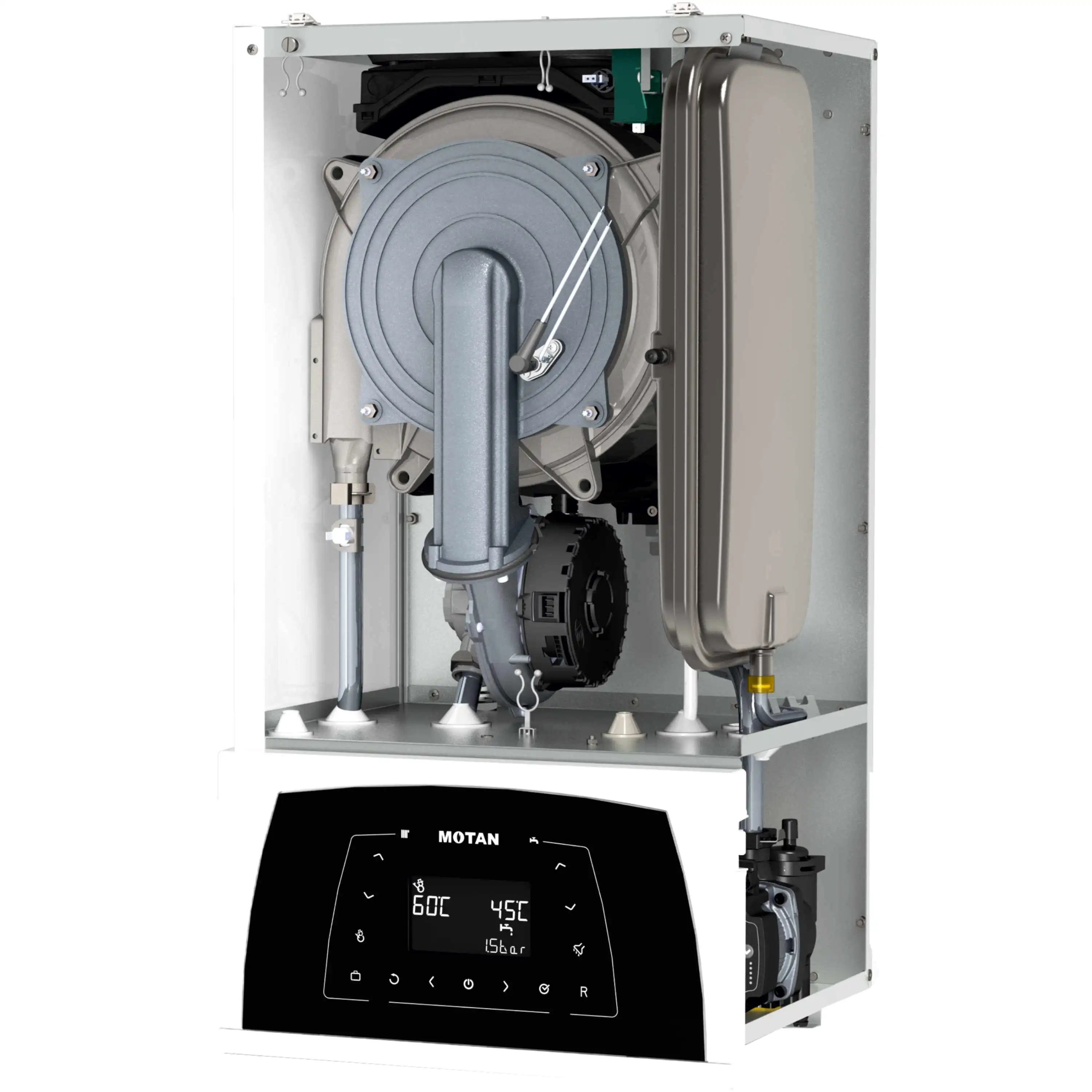 Centrala termica in condensare Motan Condens Plus 100 35 kW cu kit evacuare inclus [3]
