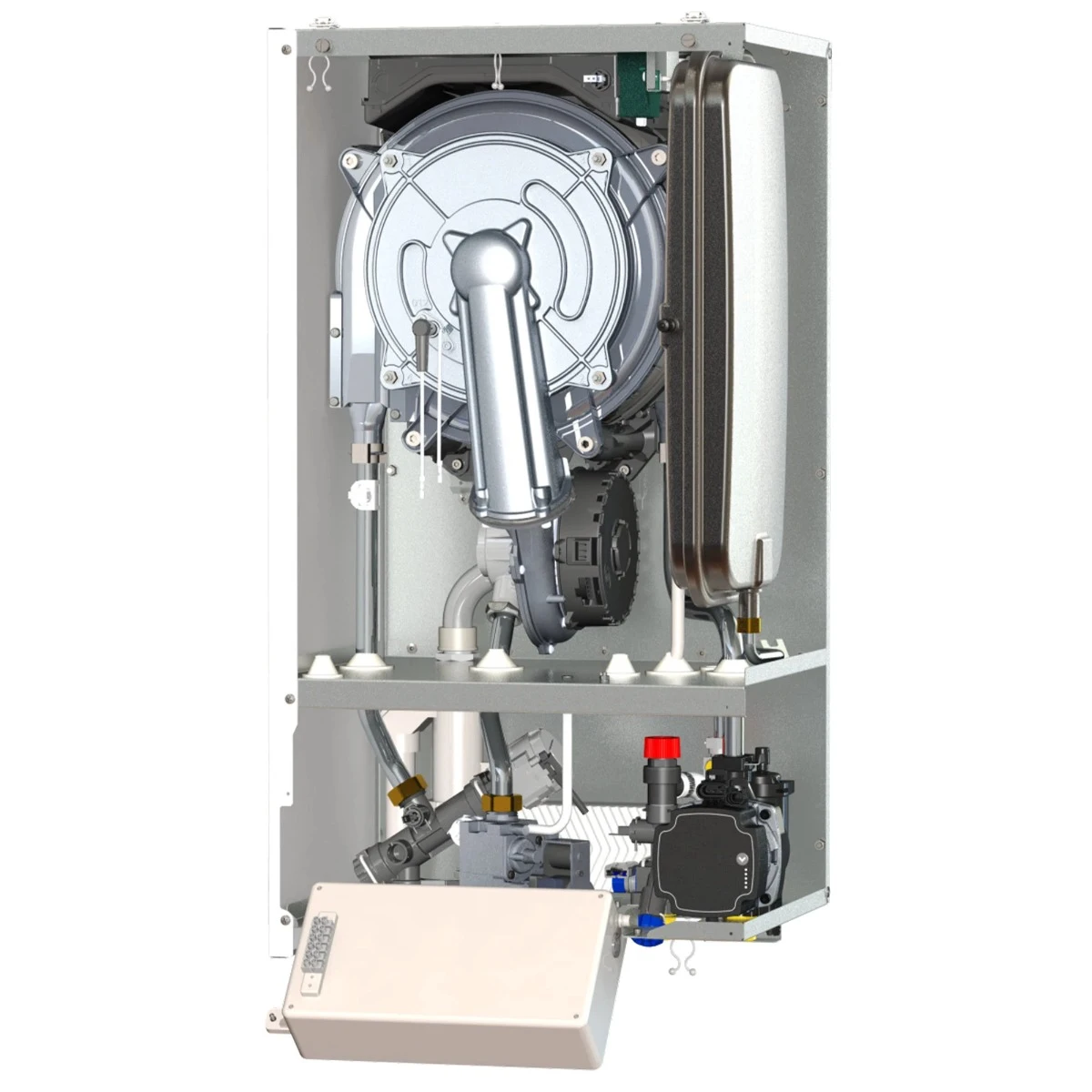 Centrala termica in condensare Motan MKDENS 20 (21 kW) cu kit evacuare inclus [1]