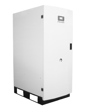 Centrala termica pe peleti Fornello GT 30 Standard 30 kW, complet echipata, buncar 50 kg, Clasa A+ [1]