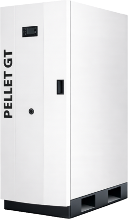 Cazane pe combustibil solid - Centrala termica pe peleti Fornello GT 35 Standard 35 kW, complet echipata, buncar 50 kg, clasa A+