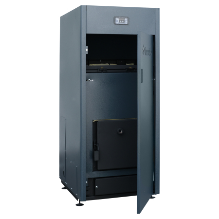 Centrală termică pe peleți Fornello King Plus 30 kW cu pompă, vas de expansiune și buncăr mare [3]