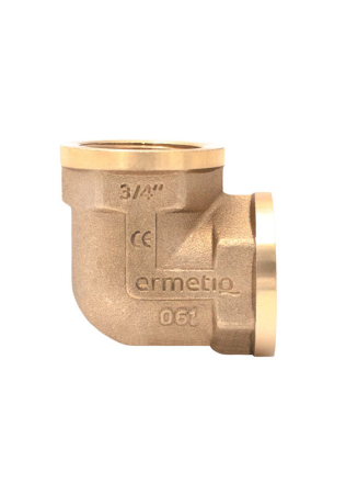 Tevi si fitinguri - Cot din alama CW617N Ermetiq ER-CFF12 1/2" FF, 90°