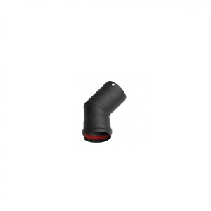 Accesorii pompe de caldura - Cot negru mat D80 45° - 1400DH05 - Ferroli