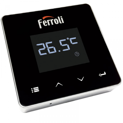 Termostate de camera - Cronotermostat de ambient Ferroli Connect WI-FI, control prin internet, programabil - 013011XA