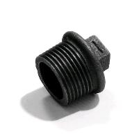 Tevi si fitinguri fonta - Dop din fontă neagră 1 1/4", filet interior, pentru instalații termice, sanitare și industriale