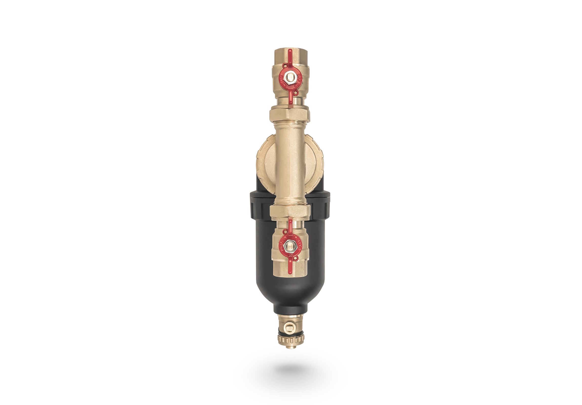 Filtru anti-magnetită și impurități Homplex MF12000, magnet Neodim 12000 Gauss, separator ciclonic, racord 3/4" [6]