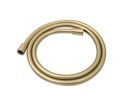 Baterii - Furtun dus Ermetiq PVC GOLD 150 cm, anti-rasucire, conexiuni 1/2"
