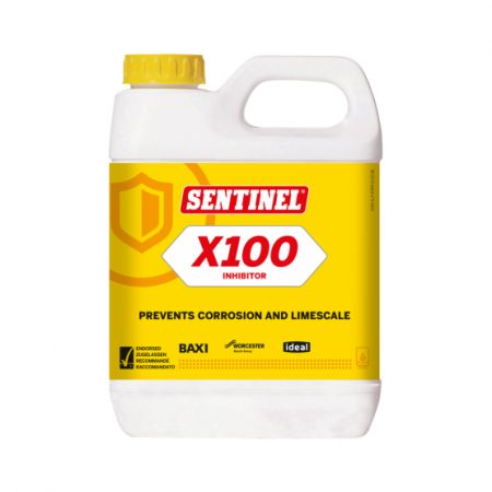 Substante intretinere instalatii - Inhibitor impotriva depunerilor de calcar, 1 litru, Sentinel X100