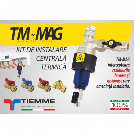 Kit de instalare pentru centrala termica anti-magnetita TIEMME [1]