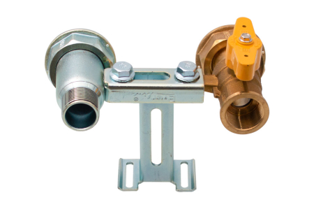 Accesorii instalatii termice - Kit racordare contor gaz Ermetiq RG-ZJ114/34 3/4" F x 1-1/4" F pentru contor G4