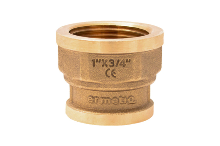 Tevi si fitinguri - Mufa redusa din alama CW617N Ermetiq ER-M3411 3/4" x 1" FI-FI