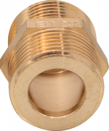 Niplu alama fata plana 1"x39mm [1]