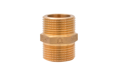 Tevi si fitinguri - Niplu din alama CW617N Ermetiq ER-N3435 3/4" x 35 mm FE-FE