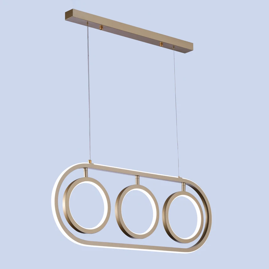 Pendul LED Erste Cocktail 52W, 2940 lm, 2700-5400K, auriu [1]