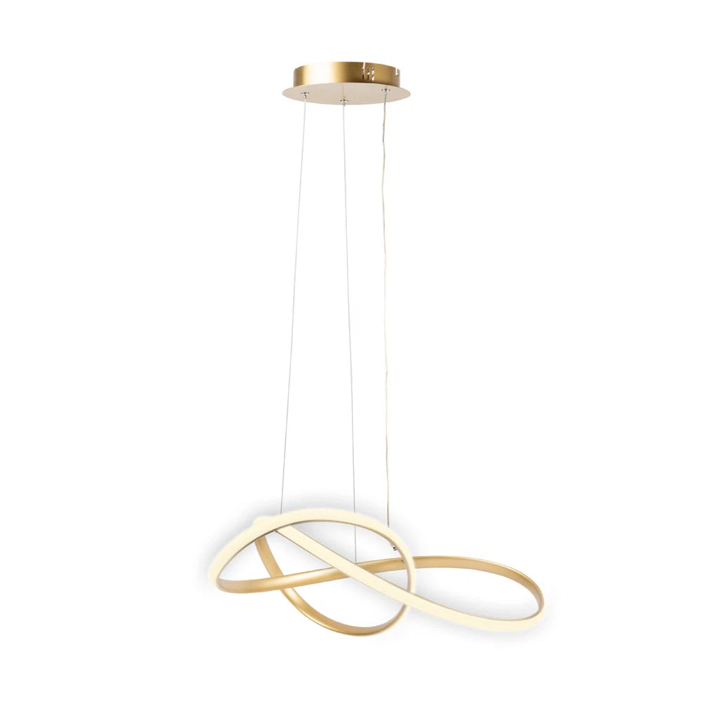 Pendul LED Erste Libra 40W, 60x150 cm, 3000-6500K, auriu [3]