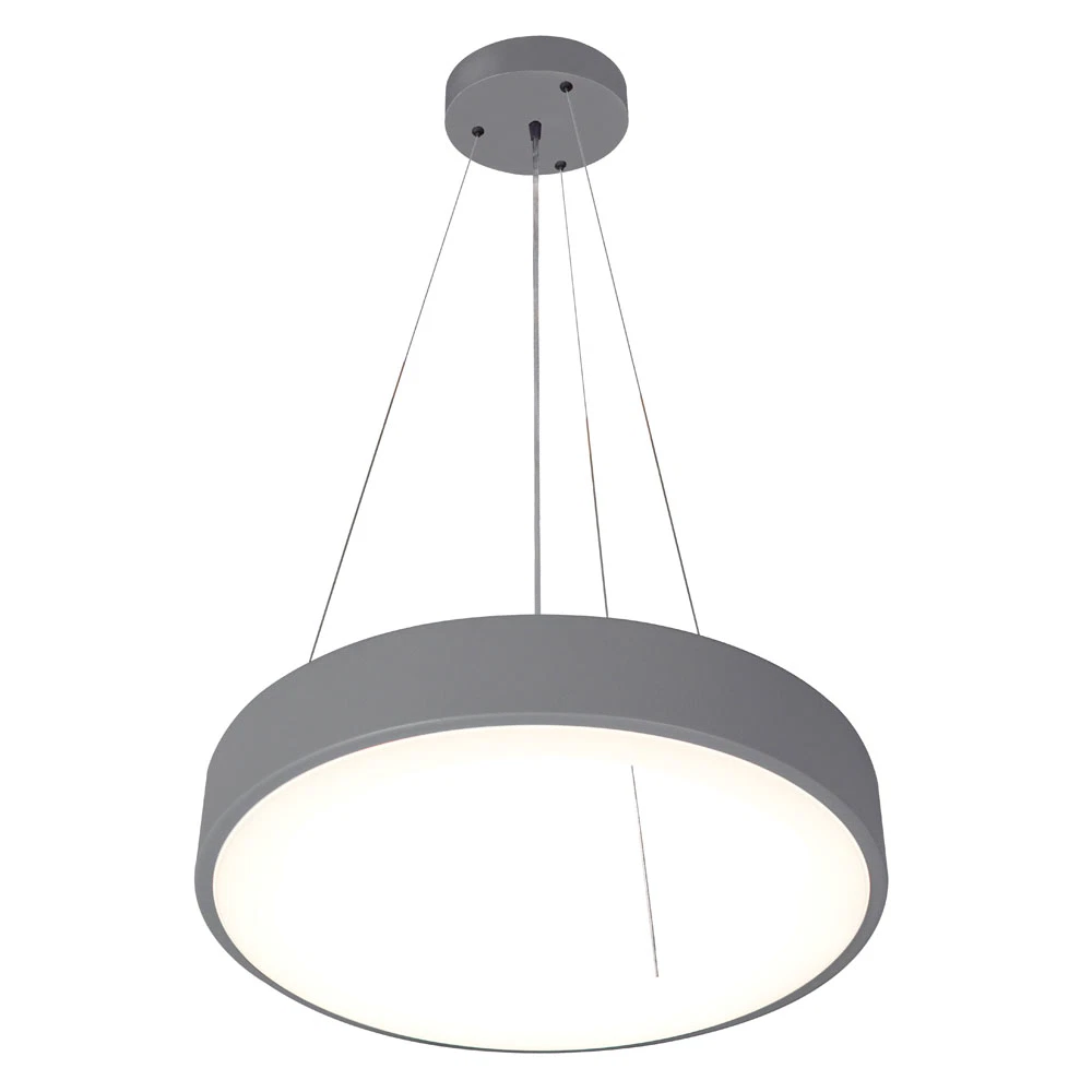 Electrice - Pendul LED Erste Lind 65W, 60 cm, 4000K, IP20, gri