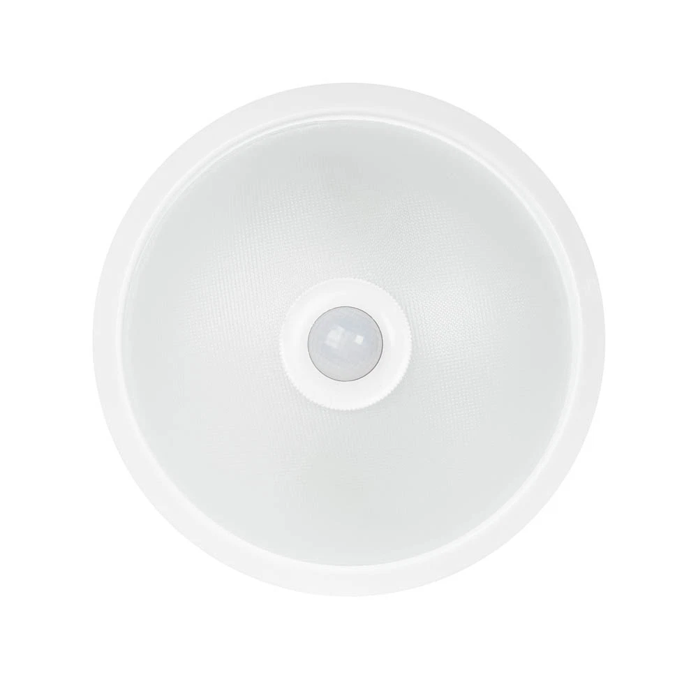 Electrice - Plafoniera Erste cu Senzor PIR 360°, 2xE27, IP20, Alb, fara becuri incluse