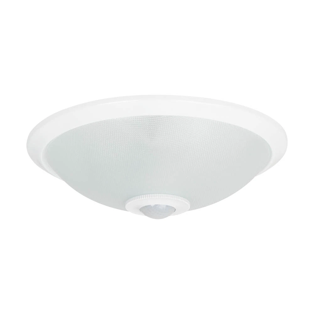 Plafoniera Erste cu Senzor PIR 360°, 2xE27, IP20, Alb, fara becuri incluse [4]