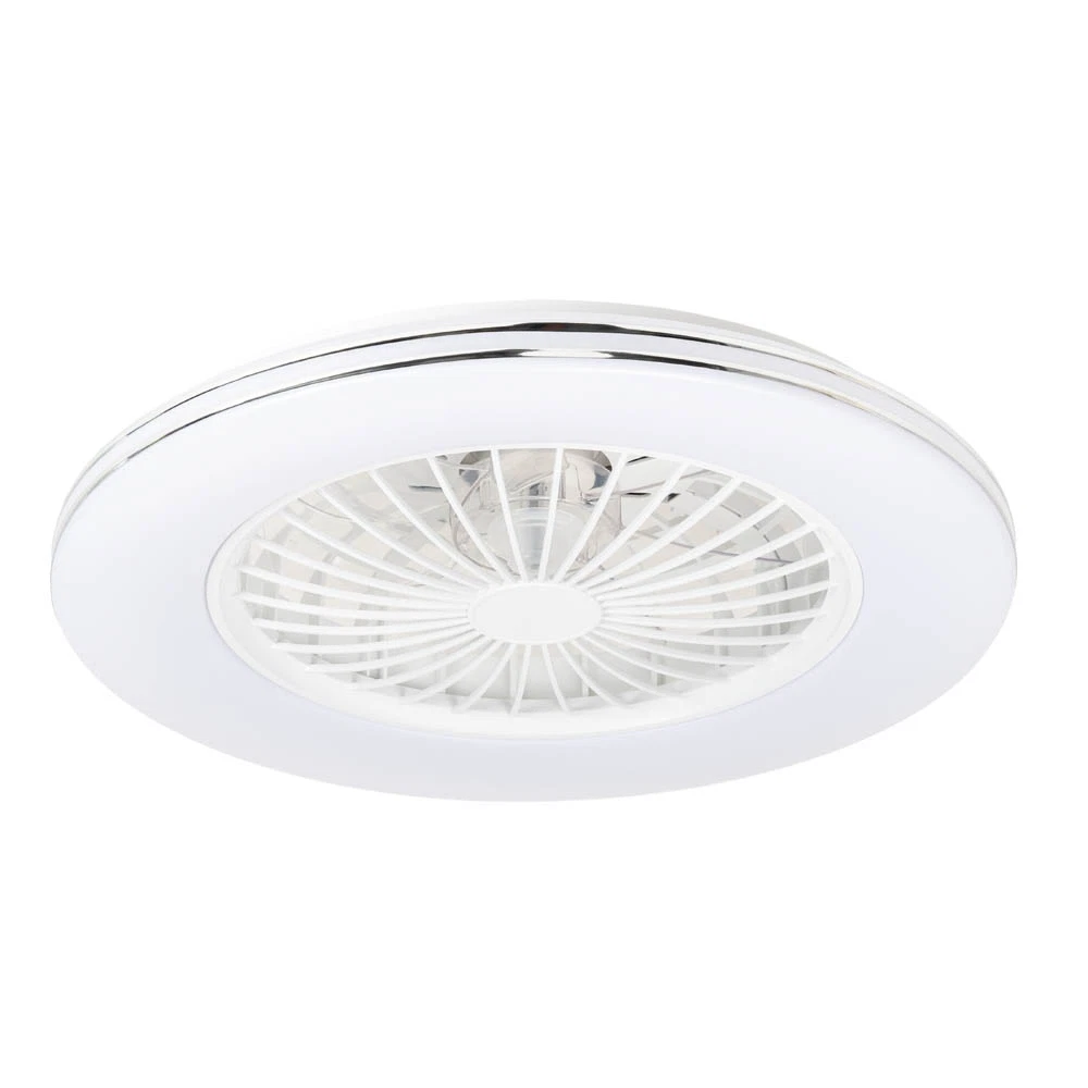 Plafoniera LED cu ventilator Erste Breezy 48W + 15W, CCT, 49 cm [1]