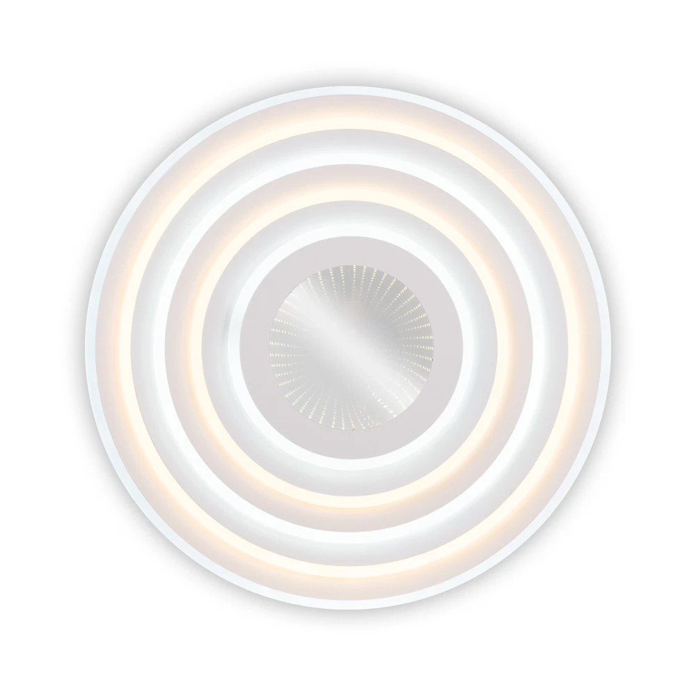 Plafoniera LED Erste Abys 120W, 3CCT, cu telecomanda, alb, iluminat interior modern [2]