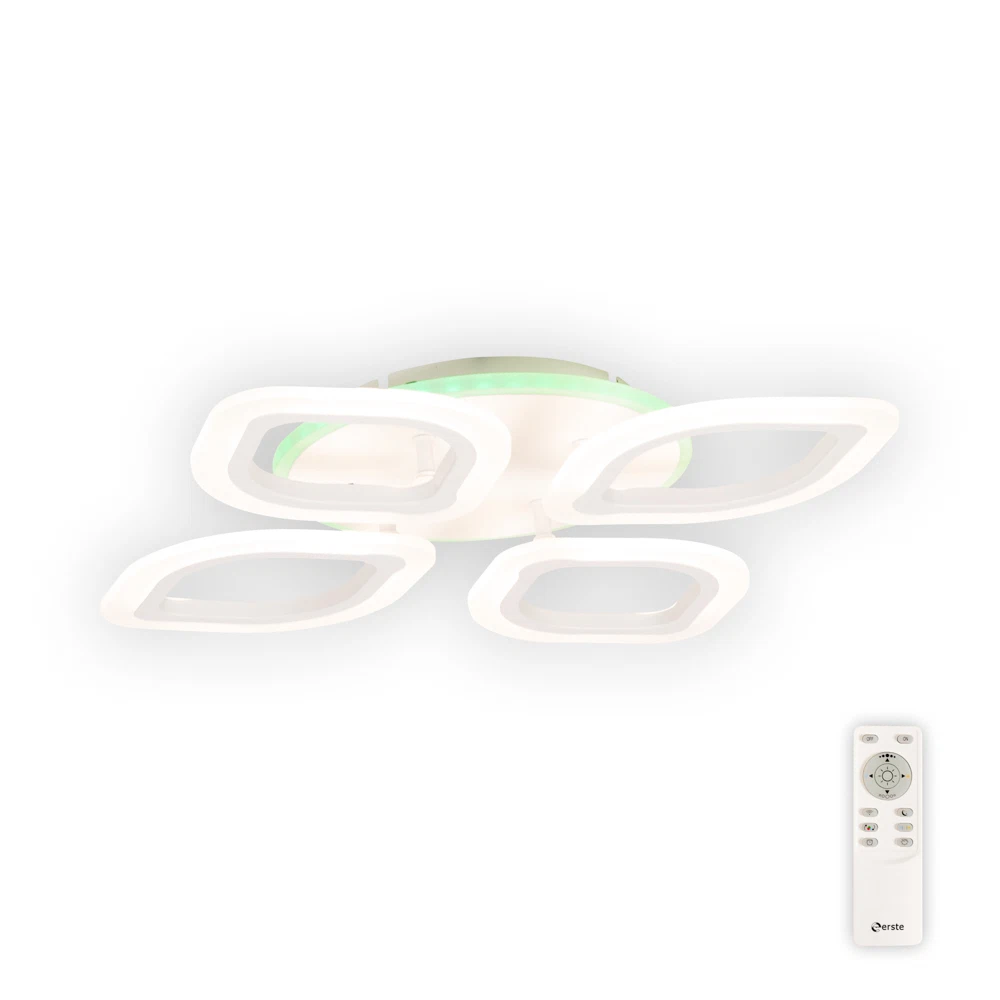 Plafoniera LED Erste Agata 40W, 3CCT + RGB, cu telecomanda, iluminat interior modern [3]