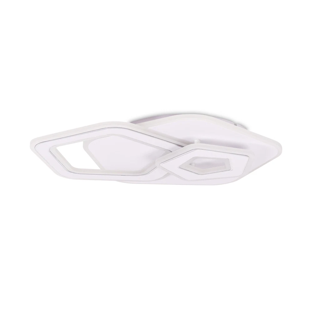 Plafoniera LED Erste Ava 88W, 3CCT, cu telecomanda, alb, iluminat interior modern [3]