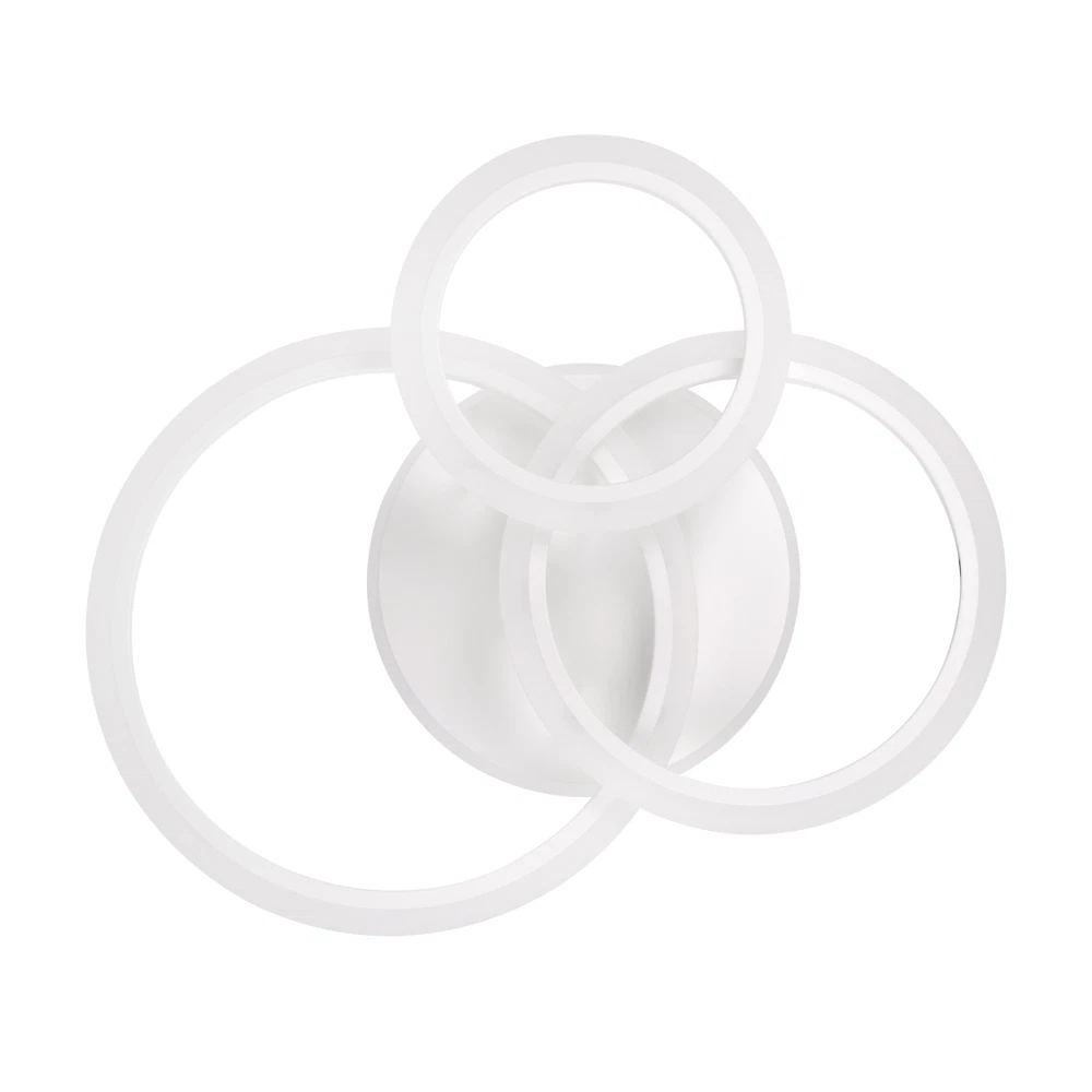 Electrice - Plafoniera LED Erste Circle 90W, 3CCT, cu telecomanda, alb, iluminat interior modern