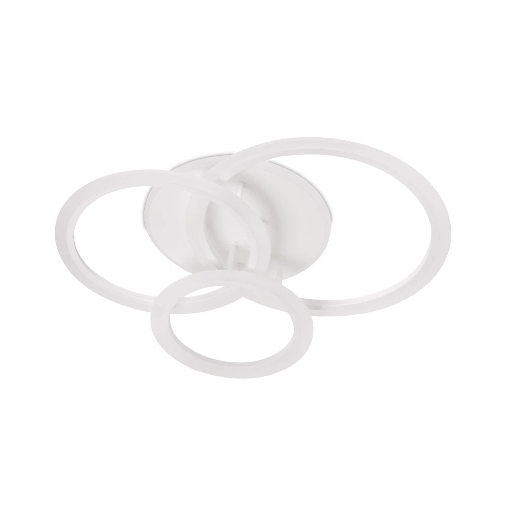 Plafoniera LED Erste Circle 90W, 3CCT, cu telecomanda, alb, iluminat interior modern [2]